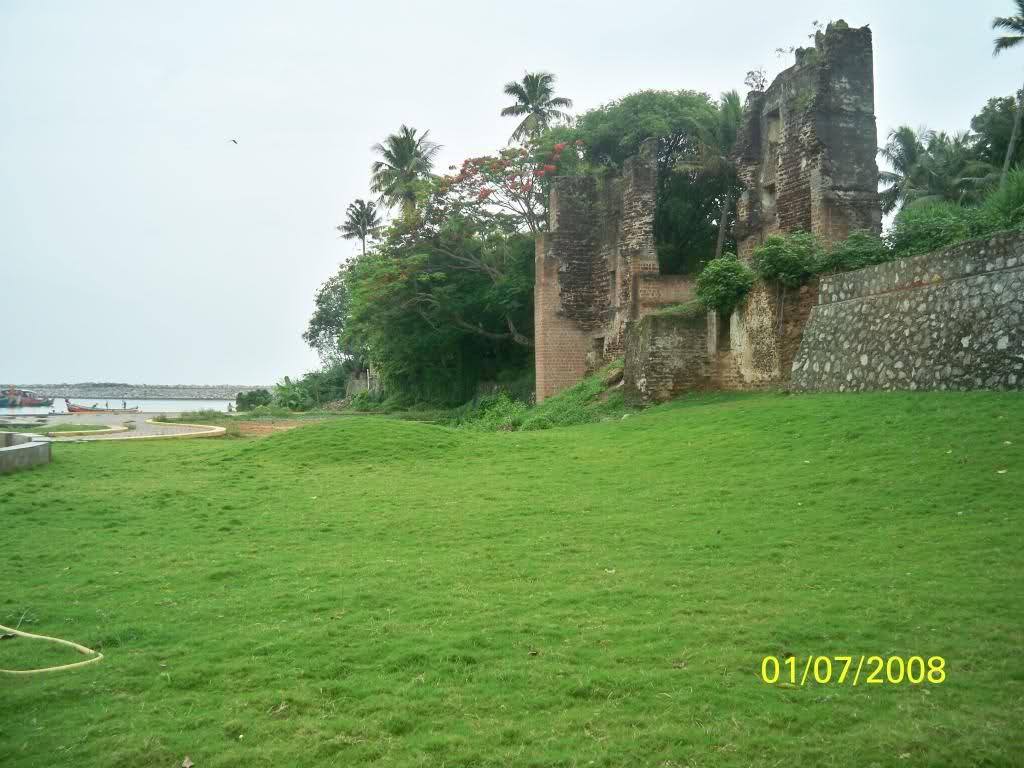 St Thomas Fort Tangasseri Fort Kollam