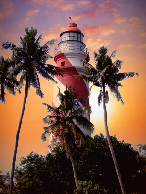 Kollam Lighthouse 2nd tallest in kerala coast