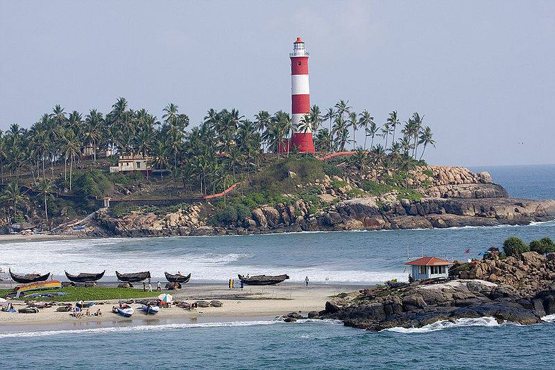 View of Kollam Tangasseri Lighthouse